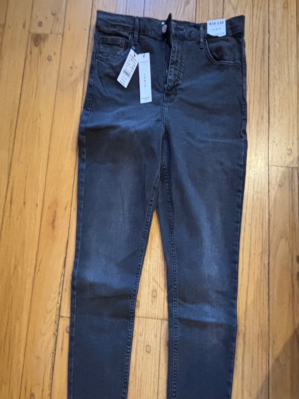 Topshop Jamie high wasted skinny jeans